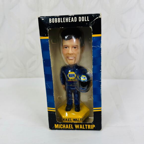 Michael Waltrip NAPA Auto Parts Bobblehead - Bobble Dobbles - 2003 - Picture 6 of 6